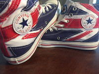 BRAND NEW CONVERSE THE WHO BRITISH FLAG CHUCK TAYLOR