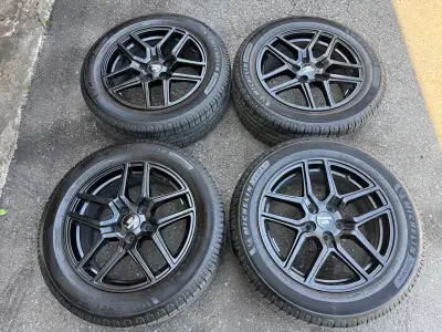 Tires are Michelin Defender 2 All Season. Like new, barely used. Rims are in mint condition as well,...