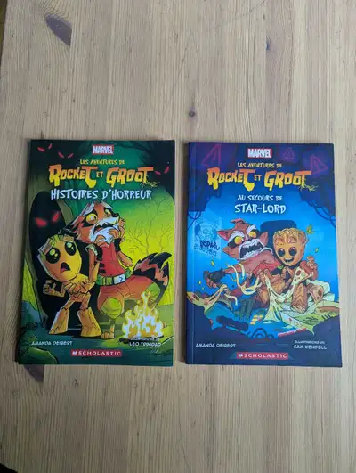 Like New Marvel French graphic novels Aventures de Rocket Groot, View more