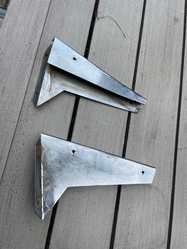 Vintage boat windshield brackets Boat Parts, Trailers & Accessories Barrie Kijiji