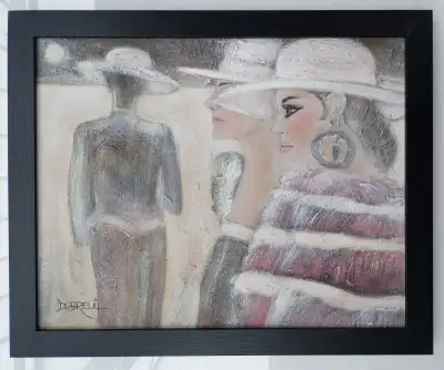 Serge Dubreuil tableau peinture original sur toile, View more