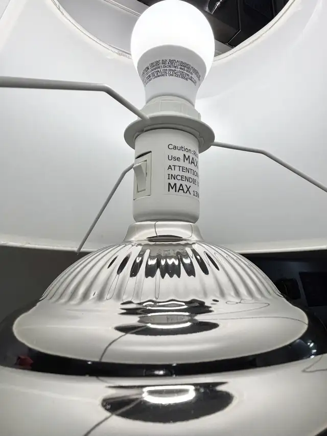 Table Lamp from IKEA with LED bulb in Indoor Lighting & Fans in Oakville / Halton Region - Image 4