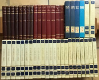 Grolier - Livres de l’Année 1970 à 2001 - 28 volumes 