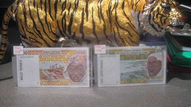 West African States Bank Notes in Arts & Collectibles in Edmonton - Image 3