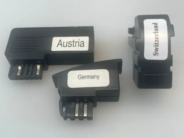 Vintage European Phone Modem Adapters - Germany/Austria/CH