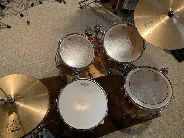 Mapex 5 piece drum set in Drums & Percussion in Chatham-Kent - Image 4