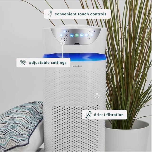 Purificateur d'air HoMedics AP-T40WT-CA in Other in Sherbrooke - Image 3