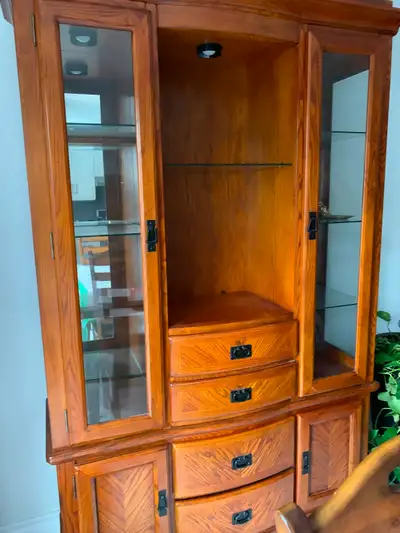 Red Oak Hutch, View more