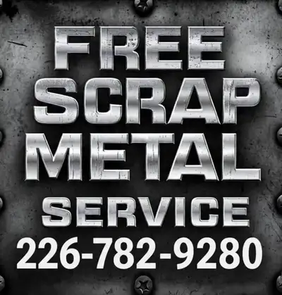 Free Scrap Metal pick up, View more