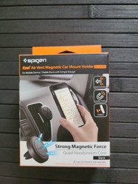 Cell phone car vent holder