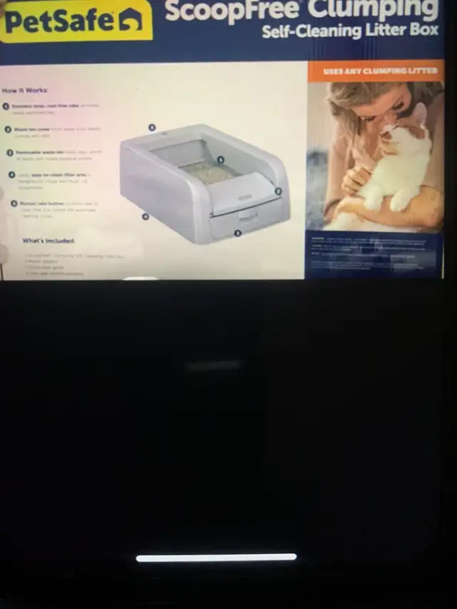 wanted:Pet Safe Scoop Free clumping self cleaning litterbox  in Accessories in Saskatoon - Image 2