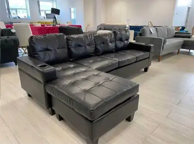 Brand New 4 Seater leather sofa for sale cash on delivery , View more