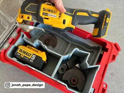 This insert fits snugly into your Milwaukee Packout Compact Organizer (48-22-8435) and will become y...