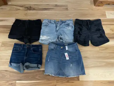 Ladies/Girls - Jean Shorts - Please Read Description , View more