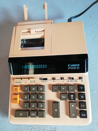 Calculatrice Canon P125-D avec imprimante