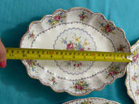 Rare Scallop oval serving platter Vintage discontinued  