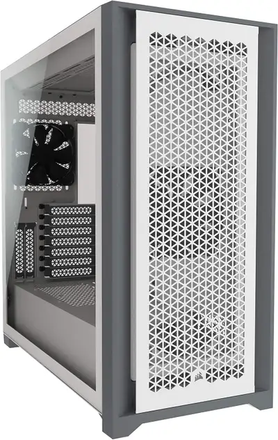 CORSAIR 5000D AIRFLOW Case — White (CC-9011211-WW), View more