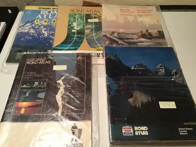 VINTAGE NORTH AMERICAN ROAD ATLAS COLLECTIONS 727, View more
