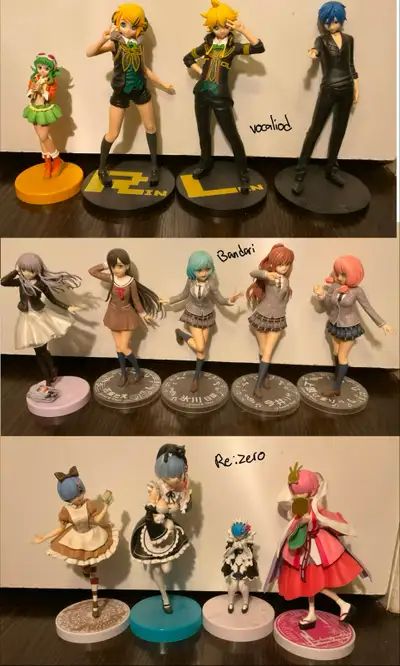 Anime Figure second hand lot - clearing out collection (no box), View more