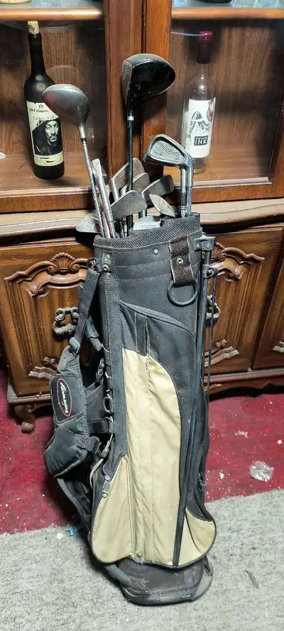 Golf Clubs and Standing Bag, View more