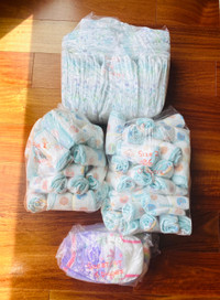 Diapers - size 1, 2, 3T/4T