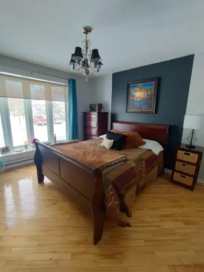 Maison unifamiliale à louer - Saint-François de la Rivière du Sud Split level • Semi-meublé • 3 cham...