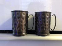 Moscow Mule Hammered Cup, Copper, 14oz $50 for a set of 4 