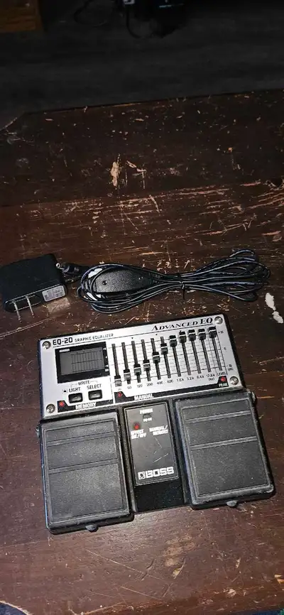 Boss EQ-20 Equalizer Pedal, View more