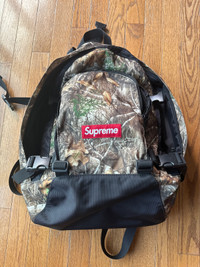 Authentic Supreme Camo Bag