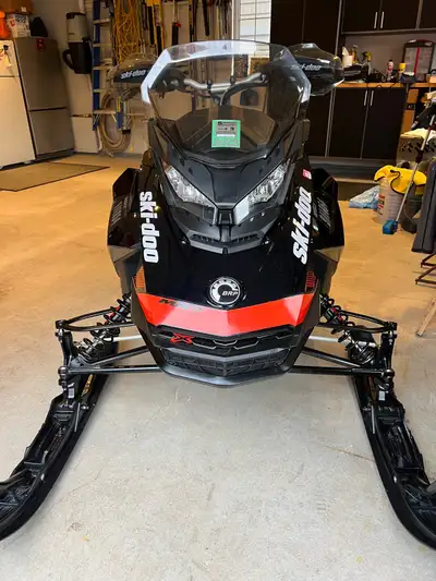 This 2018 Ski-Doo MXZ X is a high-performance trail snowmobile in great used condition with 12,809 k...