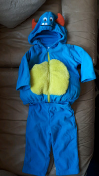 Warm monster Baby costume