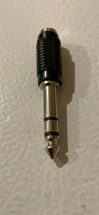 1/4 inch to 1/8 inch stereo jack for headphones  , View more