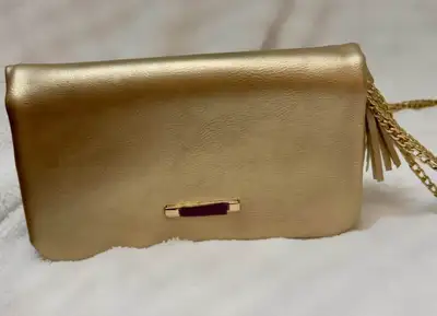  gold clutch crossbody bag, View more