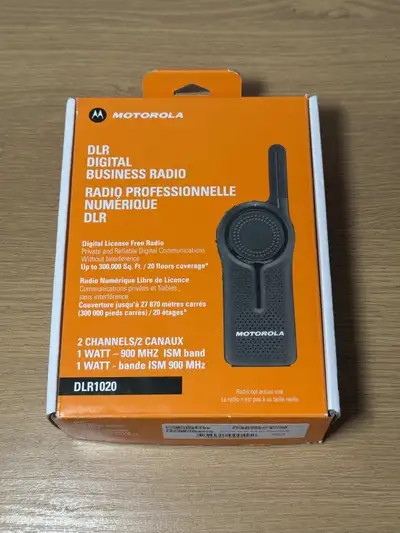 Motorola DLR1020 Two-Way Business Radio, View more
