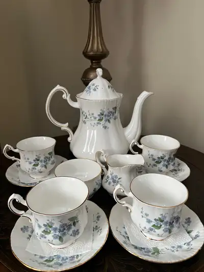 Paragon Forget Me Not-Coffee set, View more