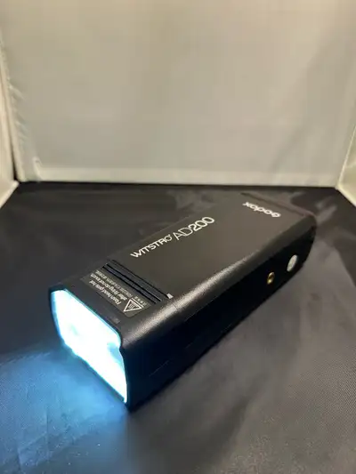 Godox AD200 Witstro 200Ws Full Kit w/ Case, Battery, Both Heads, View more