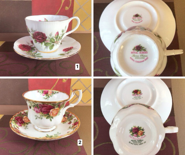 Selection of Royal Albert Teacups and Saucers in Kitchen & Dining Wares in Sudbury - Image 2