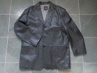 MASSIMO Veston vrai cuir / Real Leather Blazer – Homme/Men