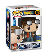 Funko Pop Back To The Future Marty Checking Watch SDCC 2020 Excl