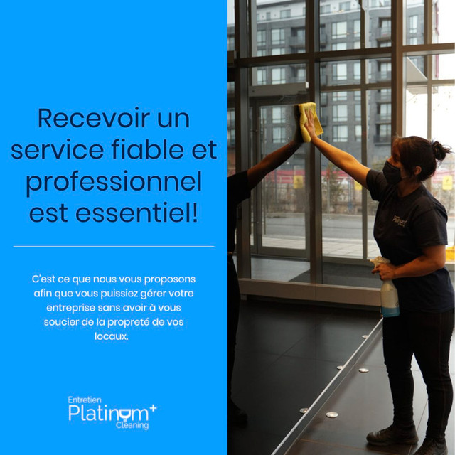 Nettoyage Commercial / Commercial Cleaning Services dans Ménage et entretien  à Ville de Montréal - Image 2