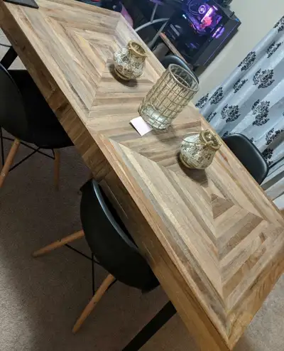Dining table & 4 chairs , View more