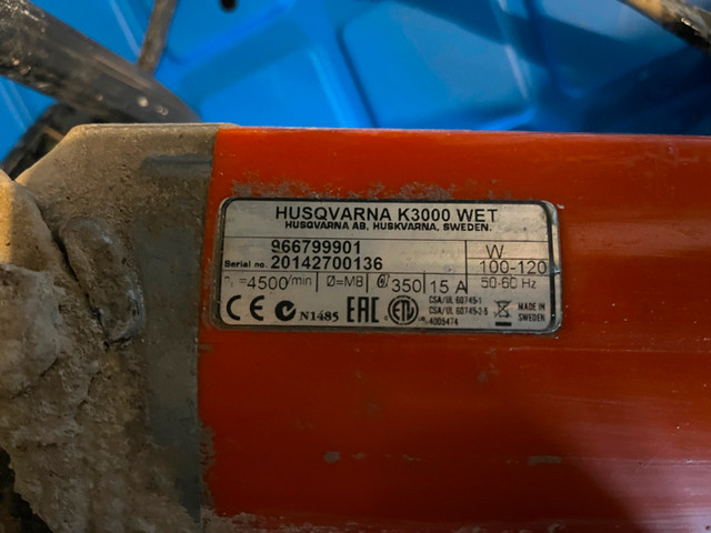 Concrete wet saw in Power Tools in Edmonton - Image 3