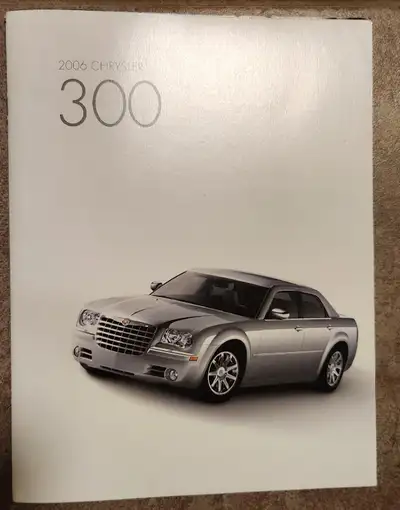 2006 Chrysler 300 Car Brochure Very good condition Collectable item