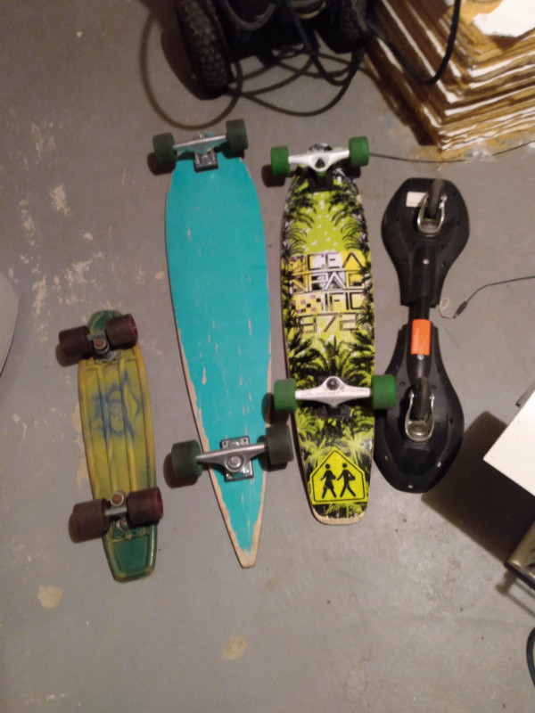LONGUE BOARD  25$ CHAQUE  PLANCHE À ROULETTES 10$ dans Planches à roulettes  à Shawinigan - Image 2