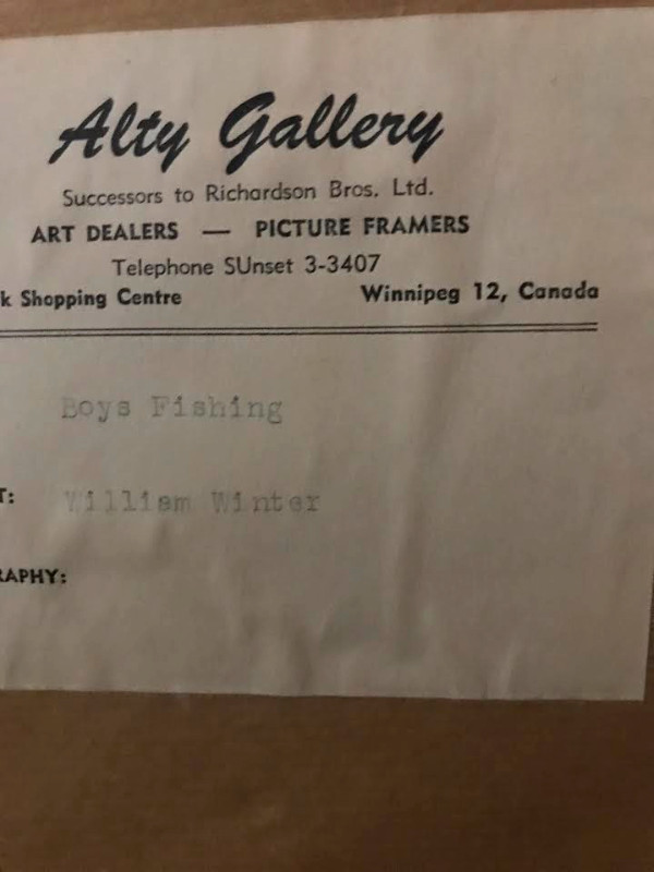 William Winter Painting in Arts & Collectibles in Victoria - Image 4