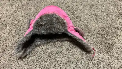 Kids one size ushanka style toque (pink), View more