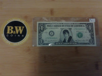 1981  Elvis Presley $1 USA   Banknote