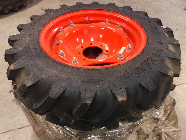 New 11.2x28 front wheels for Kioti in Tires & Rims in Norfolk County