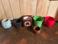 Small Plant pots - assorted set