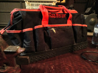 Heavy Duty Tool Bag with Molded Rubber Base